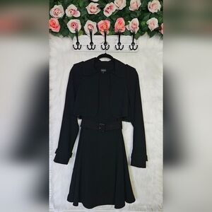 TOPSHOP *Ultra Rare* Classic A-Line Caped Trenchcoat (NWOT)
